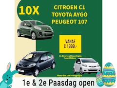 Toyota Aygo - 1.0-12V 10x aygo|Citroen C1|Peugeot 107