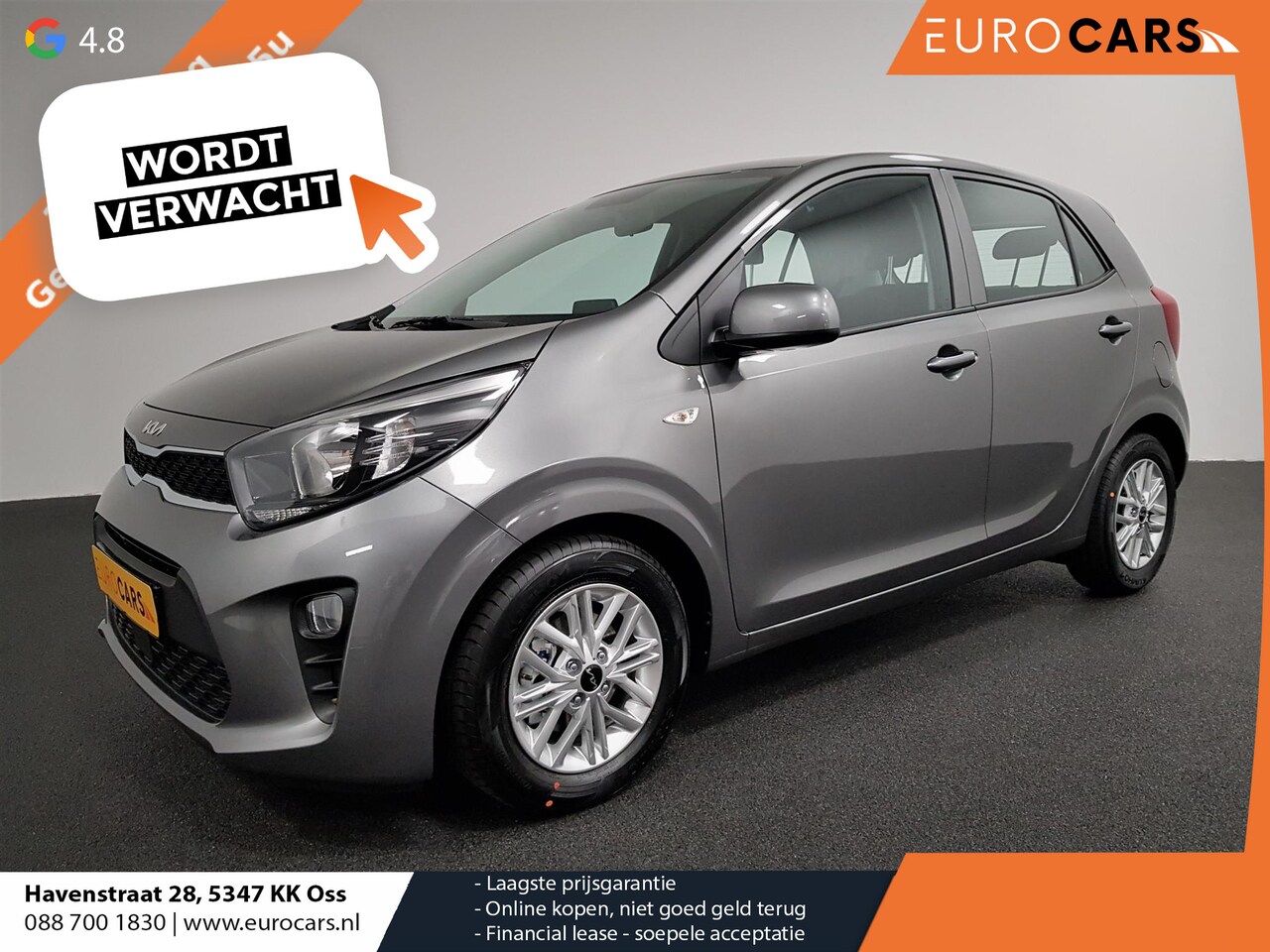 Kia Picanto - 1.0 DPi DynamicLine | Navigatie | Apple Carplay/Android Auto | Airco | Camera | DAB | Lich - AutoWereld.nl