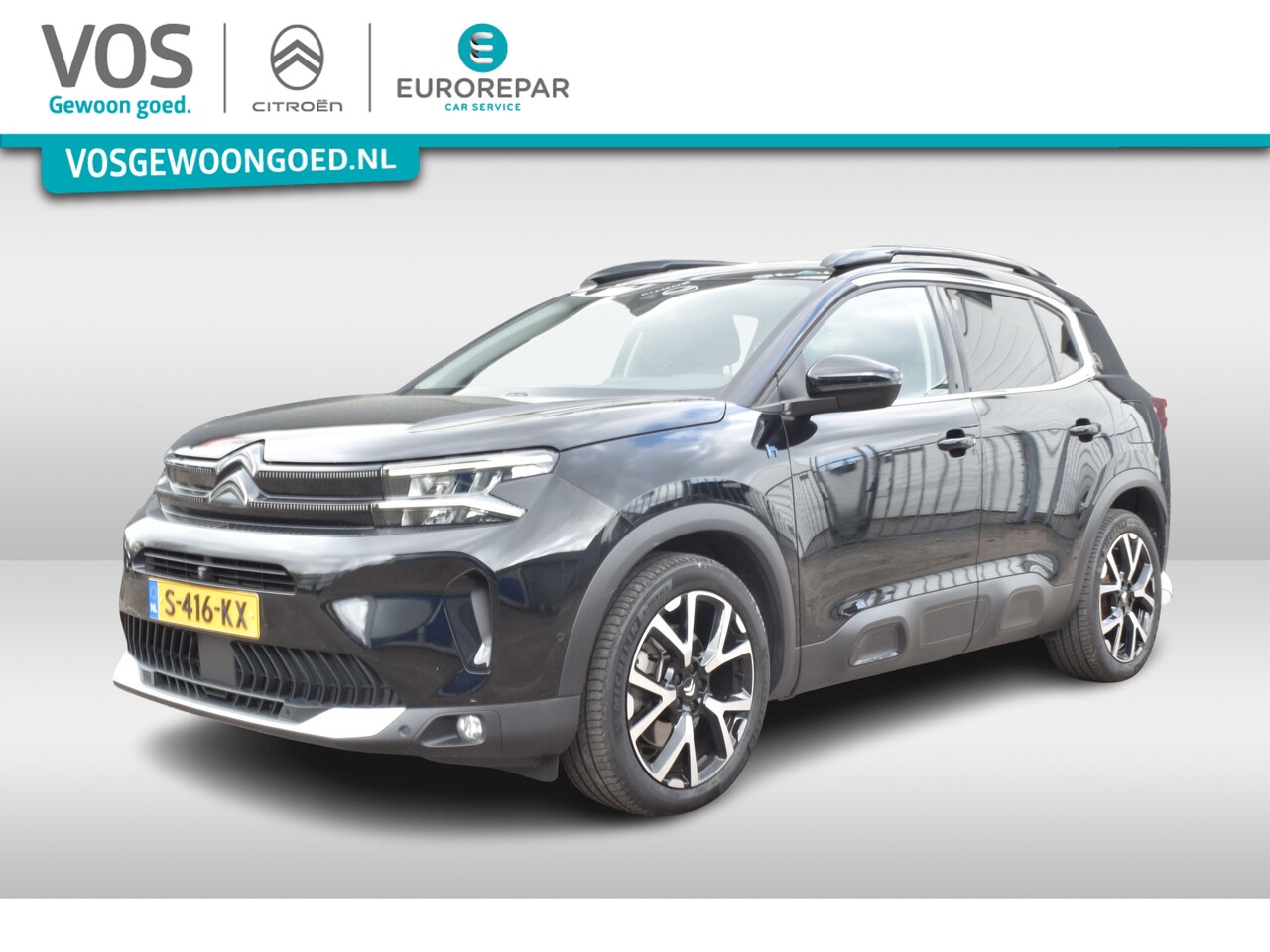 Citroën C5 Aircross - Plug-in Hybrid 225 EAT8 Shine | Leder | Navi | Airco | Panoramadak | elek. Achterklep | Pa - AutoWereld.nl