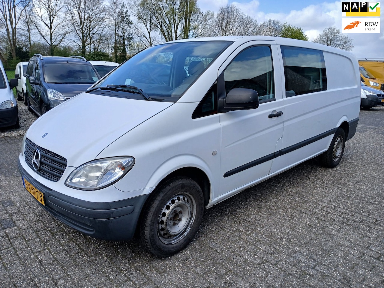 Mercedes-Benz Vito - 109 CDI 343 Amigo dub cab - AutoWereld.nl