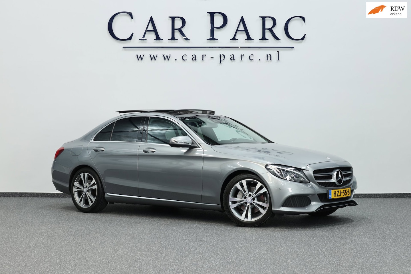 Mercedes-Benz C-klasse - 250 Prestige LED/SFEER/PANORAMADAK/LEER+S.VERWARMING/LMV/PDC/CRUISE/ECC/12 MND GARANTIE! - AutoWereld.nl