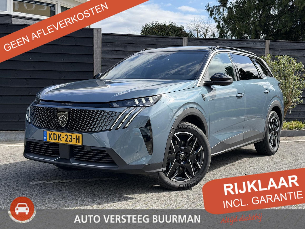 Peugeot 5008 - GT 1.2 Hybrid 136PK e-DCS6 Automaat Navigatie, Achteruitrijcamera, Stoelverwarming, Stuurw - AutoWereld.nl