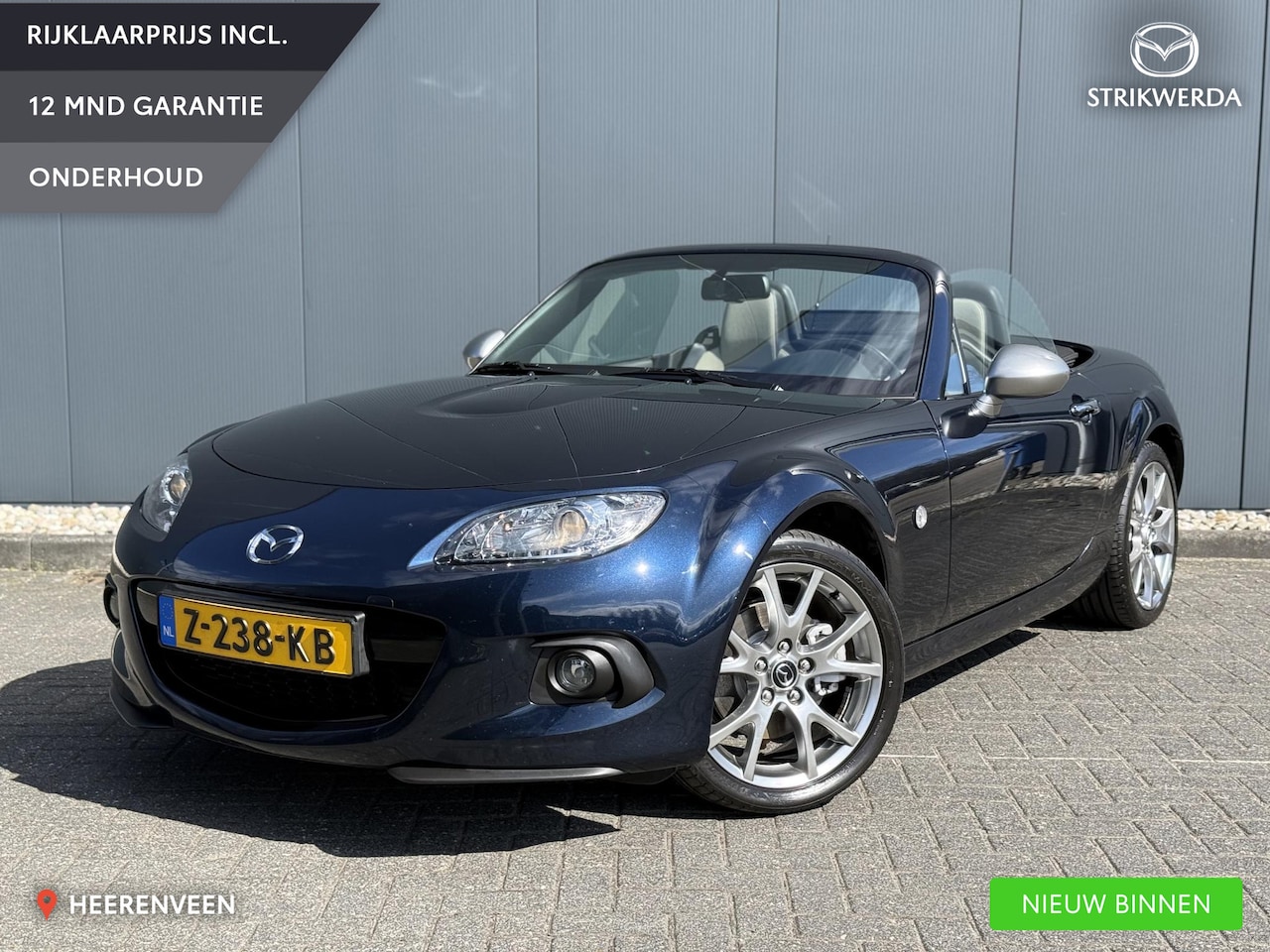 Mazda MX-5 - 1.8 Silver Edition Navigatie | Bluetooth | Stoelverwarming | Cruise - AutoWereld.nl