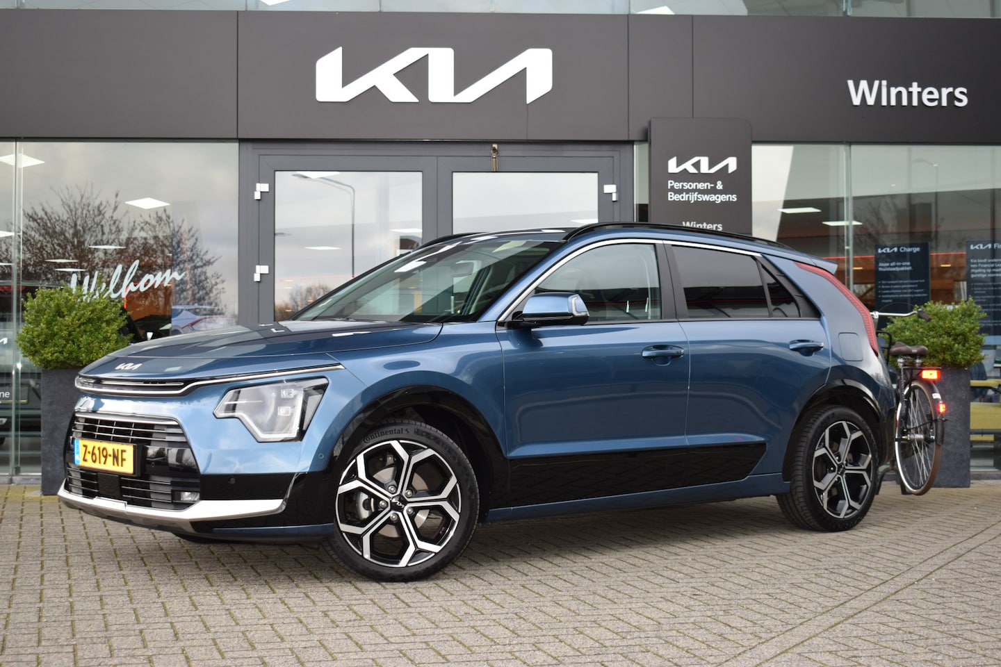 Kia Niro - 1.6 GDi Hybrid ExecutiveLine | Leder | Keyless | Camera | Stoel+Stuurverw. | 18 inch LMV | - AutoWereld.nl