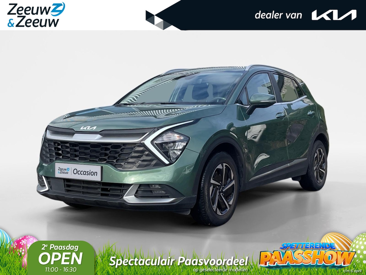 Kia Sportage - 1.6 T-GDi Hybrid DynamicLine | Full map navigatie | Parkeersensoren voor + achter - AutoWereld.nl