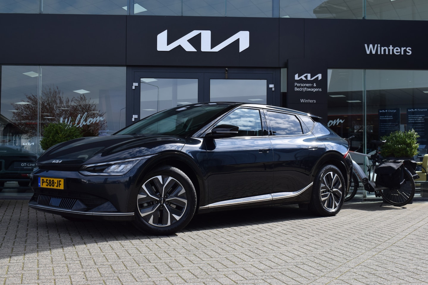 Kia EV6 - Plus 77.4 kWh | Stoelverwarming + Ventilatie | Trekhaak | Meridian Surround | Tot 10Jr. Ki - AutoWereld.nl