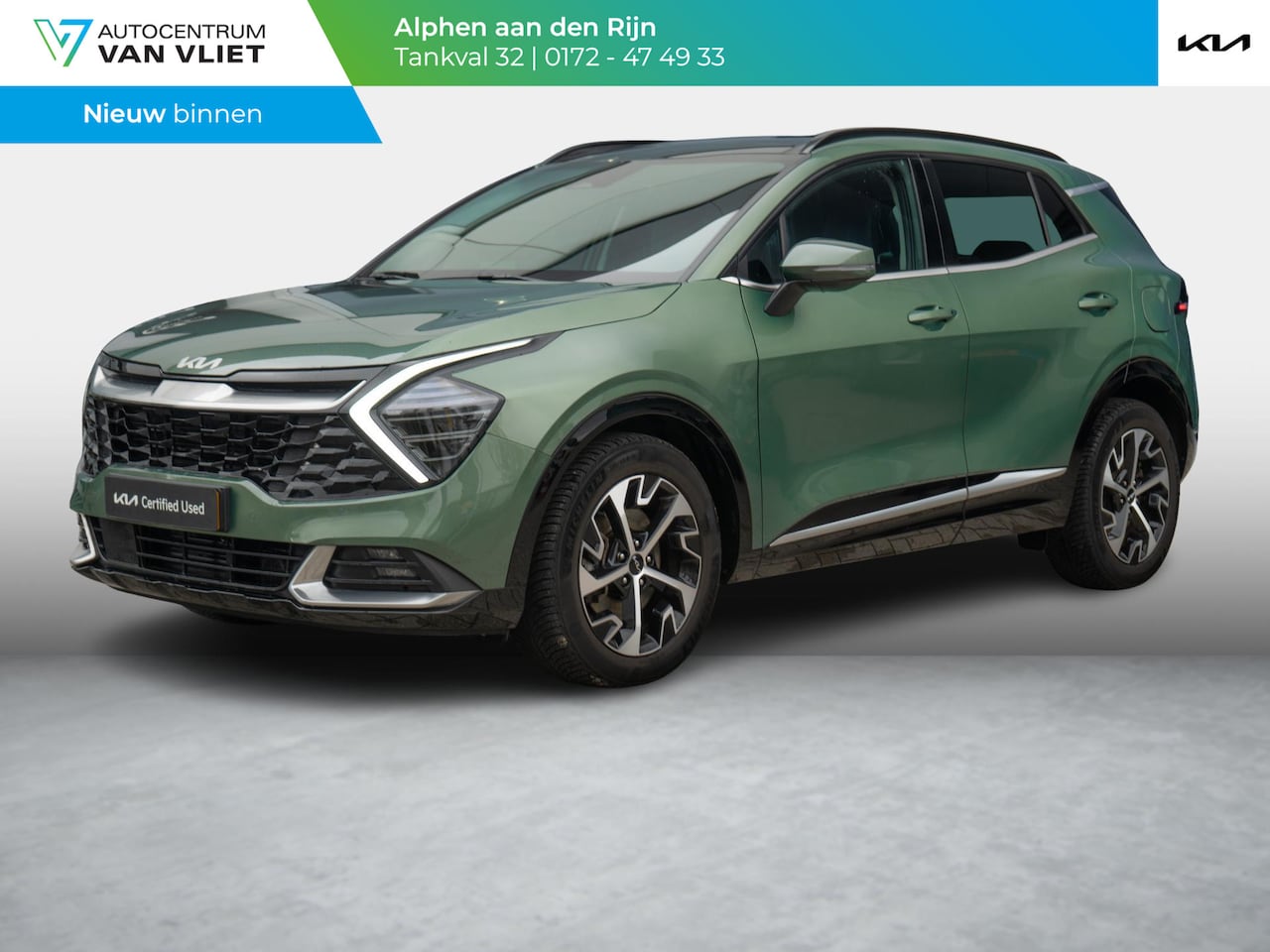 Kia Sportage - 1.6 T-GDi Hybrid DynamicPlusLine | Stoel en stuurverwarming | Schuifkanteldak | - AutoWereld.nl