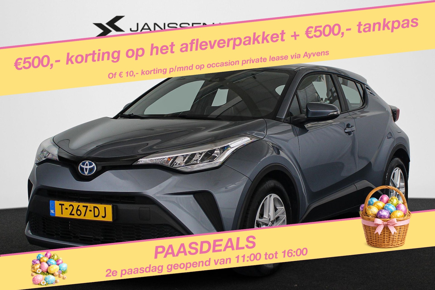Toyota C-HR - 1.8 Hybrid Active Achteruitrijcamera Apple Carplay Climate Control - AutoWereld.nl