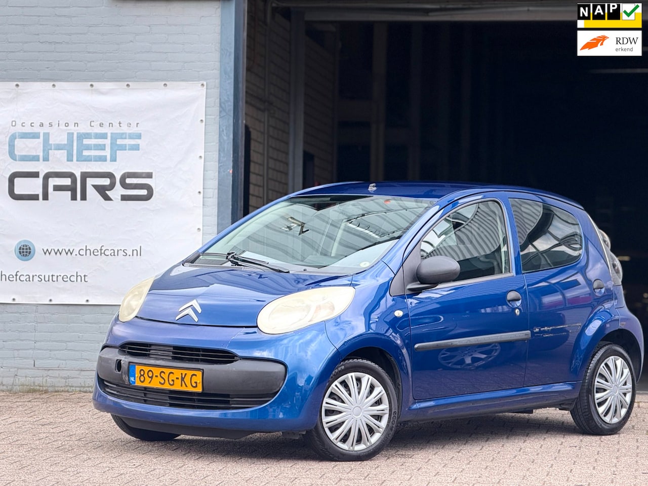Citroën C1 - 1.0|NAP|5DRS|APPLECARPLAY|INRUILKOOPJE|RIJDTGOED! - AutoWereld.nl