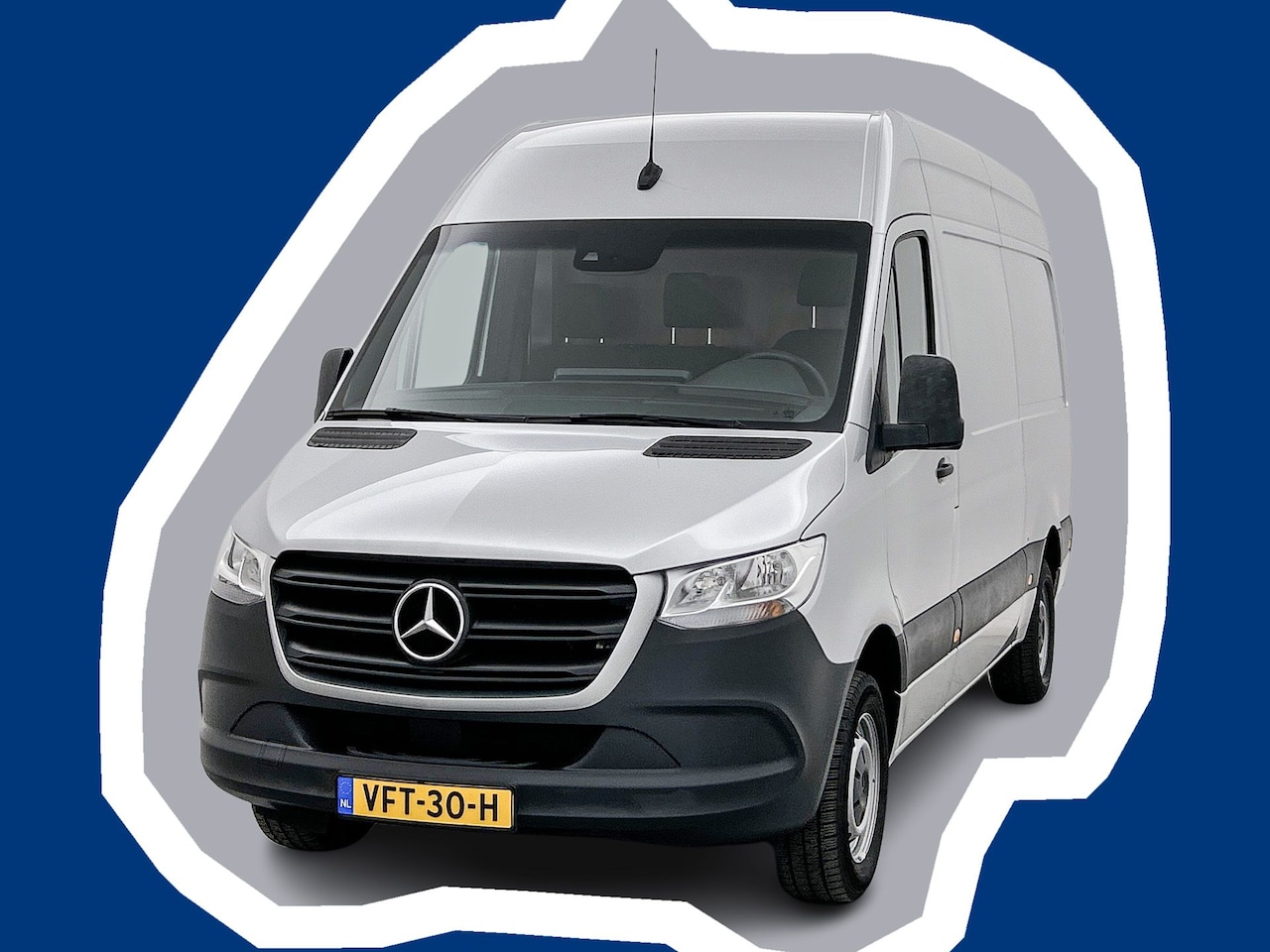 Mercedes-Benz Sprinter - 316 2.2 CDI L2H2 164pk Automaat Navigatie Geveerde stoel Camera Betimmering - AutoWereld.nl
