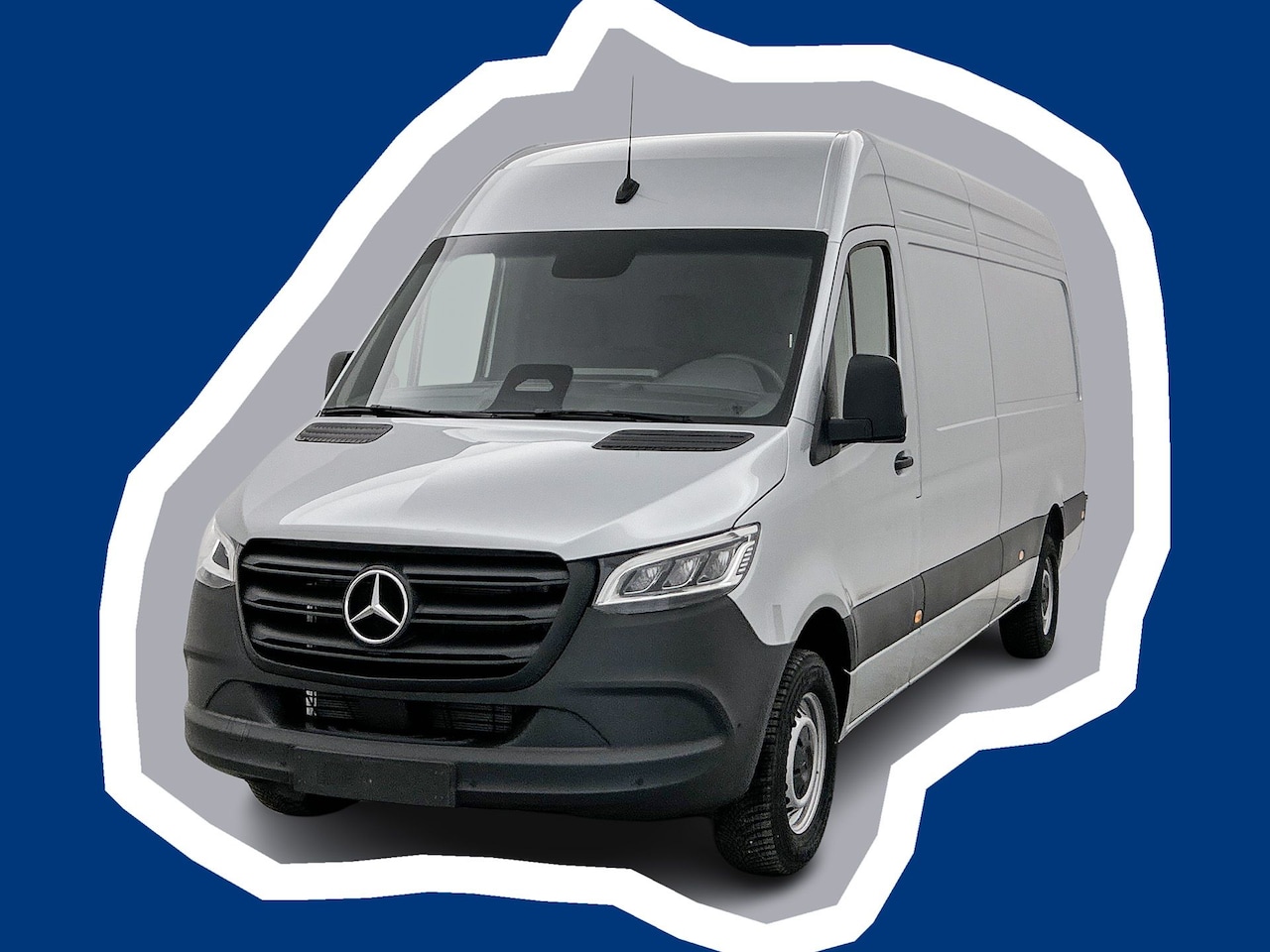 Mercedes-Benz Sprinter - 319 1.9 CDI L3 Pro Navigatie Betimmering Trekhaak Led Parkeerpakket Carplay - AutoWereld.nl