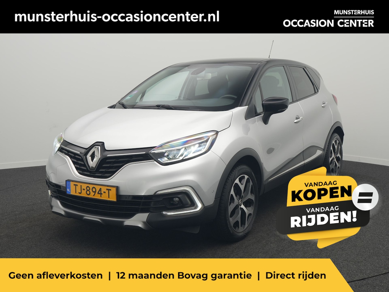Renault Captur - TCe 90 Intens - RIJKLAARPRIJS - All Seasonbanden - Achteruitrijcamera - Cruise Control - V - AutoWereld.nl