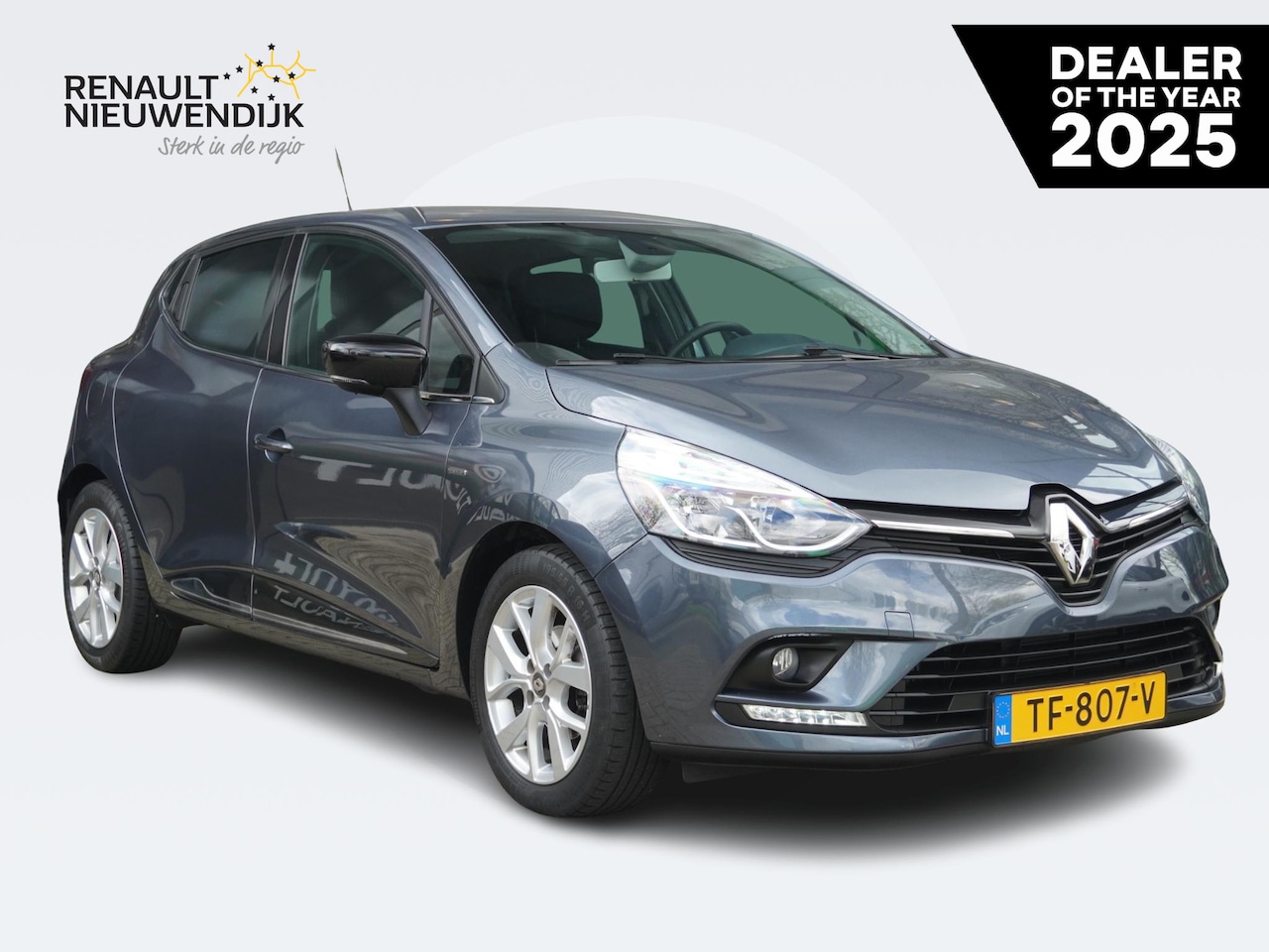 Renault Clio - TCe 90 Limited / 26.000KM / 1E EIGENAAR / NL AUTO / DEALER OND. / NAVI / PDC A / PRIV GLAS - AutoWereld.nl