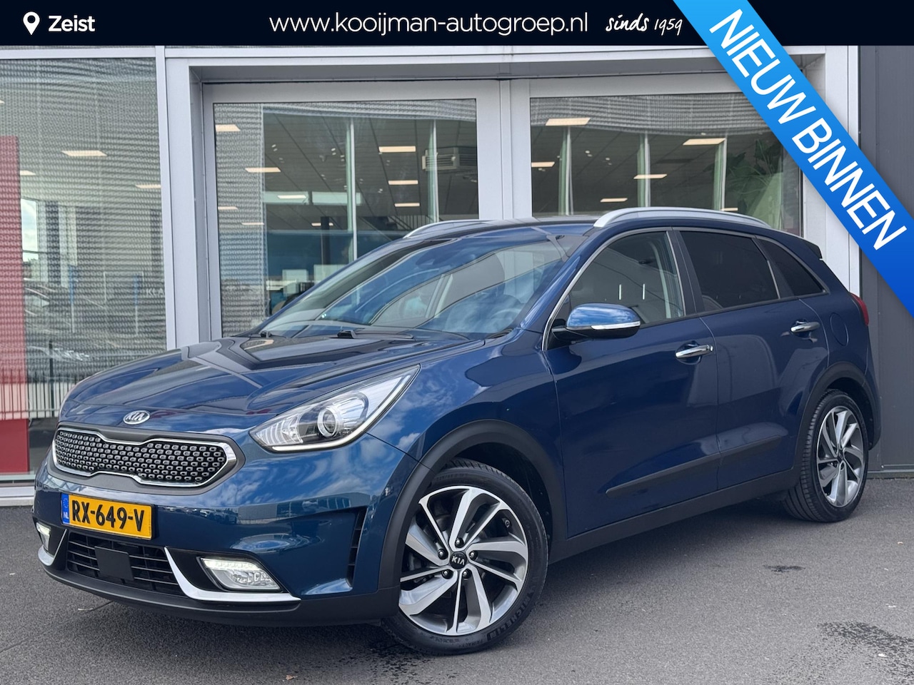 Kia Niro - 1.6 GDi Hybrid ExecutiveLine | Trekhaak | Dodehoeksensor | Stoelverwarming/Koeling - AutoWereld.nl