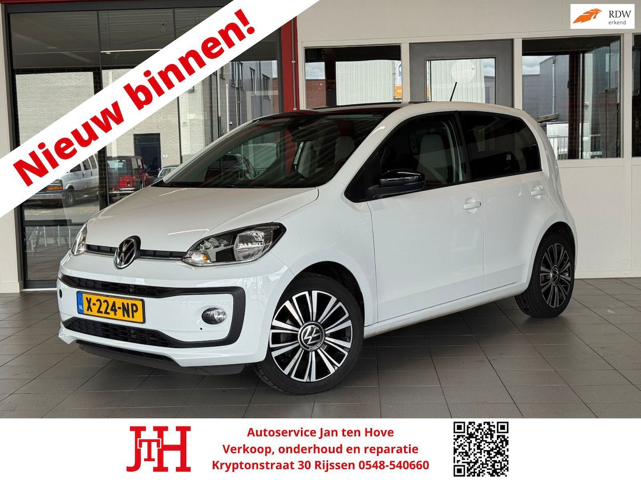Volkswagen Up! - 1.0 BMT move up!*Sportief*App-Connect*Stoelverwarming*LMV* - AutoWereld.nl