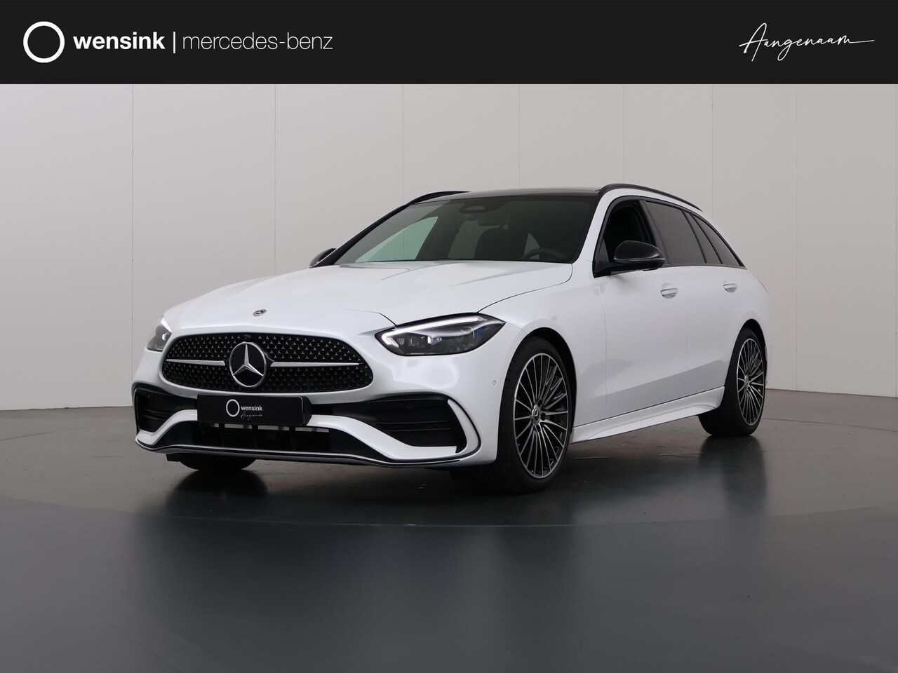 Mercedes-Benz C-klasse - 180 Star Edition AMG Line | Panoramadak | Digital Light | Stoelventilatie | Keyless Entry - AutoWereld.nl