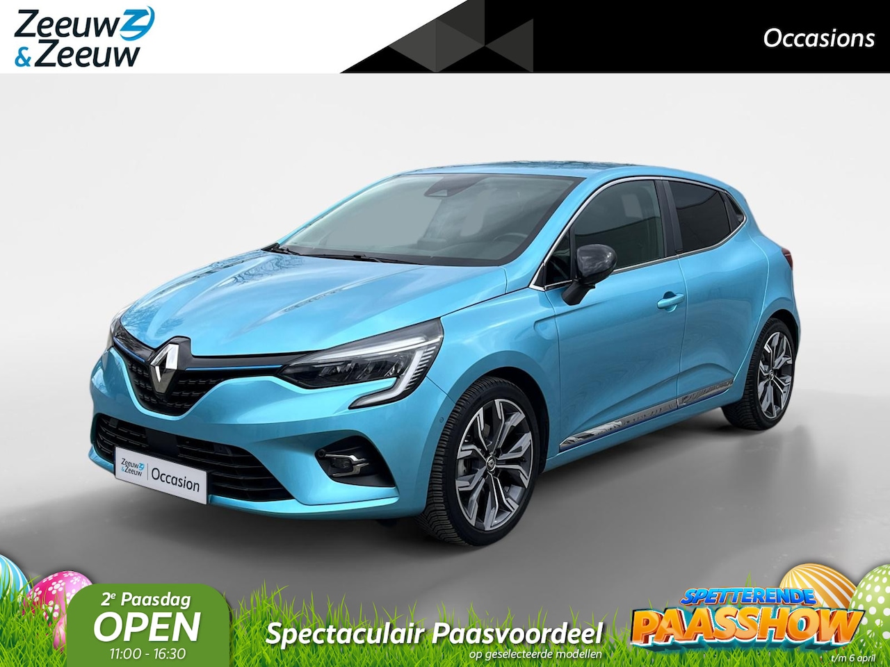 Renault Clio - 1.6 E-Tech Hybrid 140 Intens | Navigatie | 360 Camera | Climate Control | Carplay | 17" LM - AutoWereld.nl