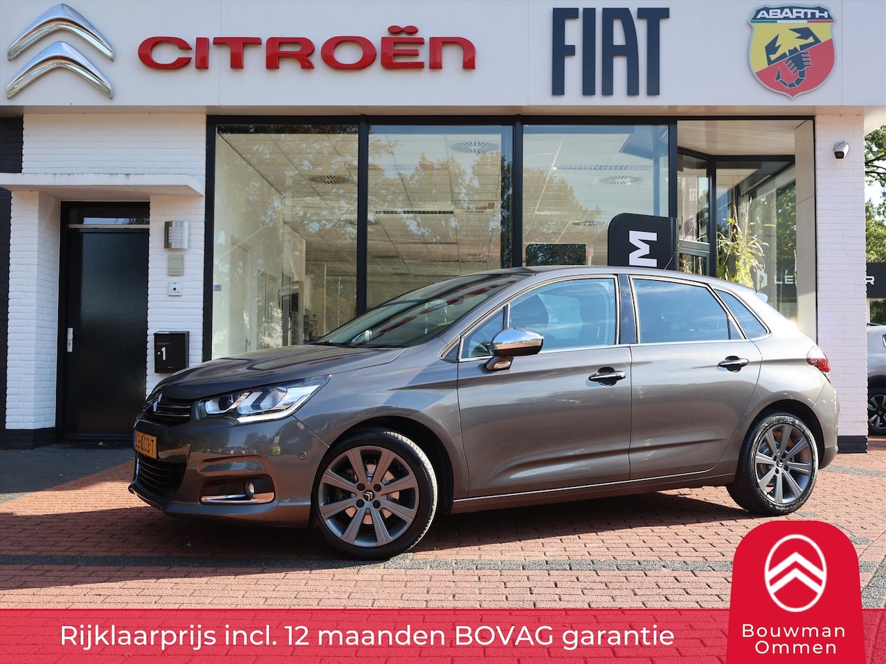 Citroën C4 - PureTech S&S 130PK EAT6 Automaat Feel Collection, Rijklaarprijs | Navigatie | Trekhaak | P - AutoWereld.nl
