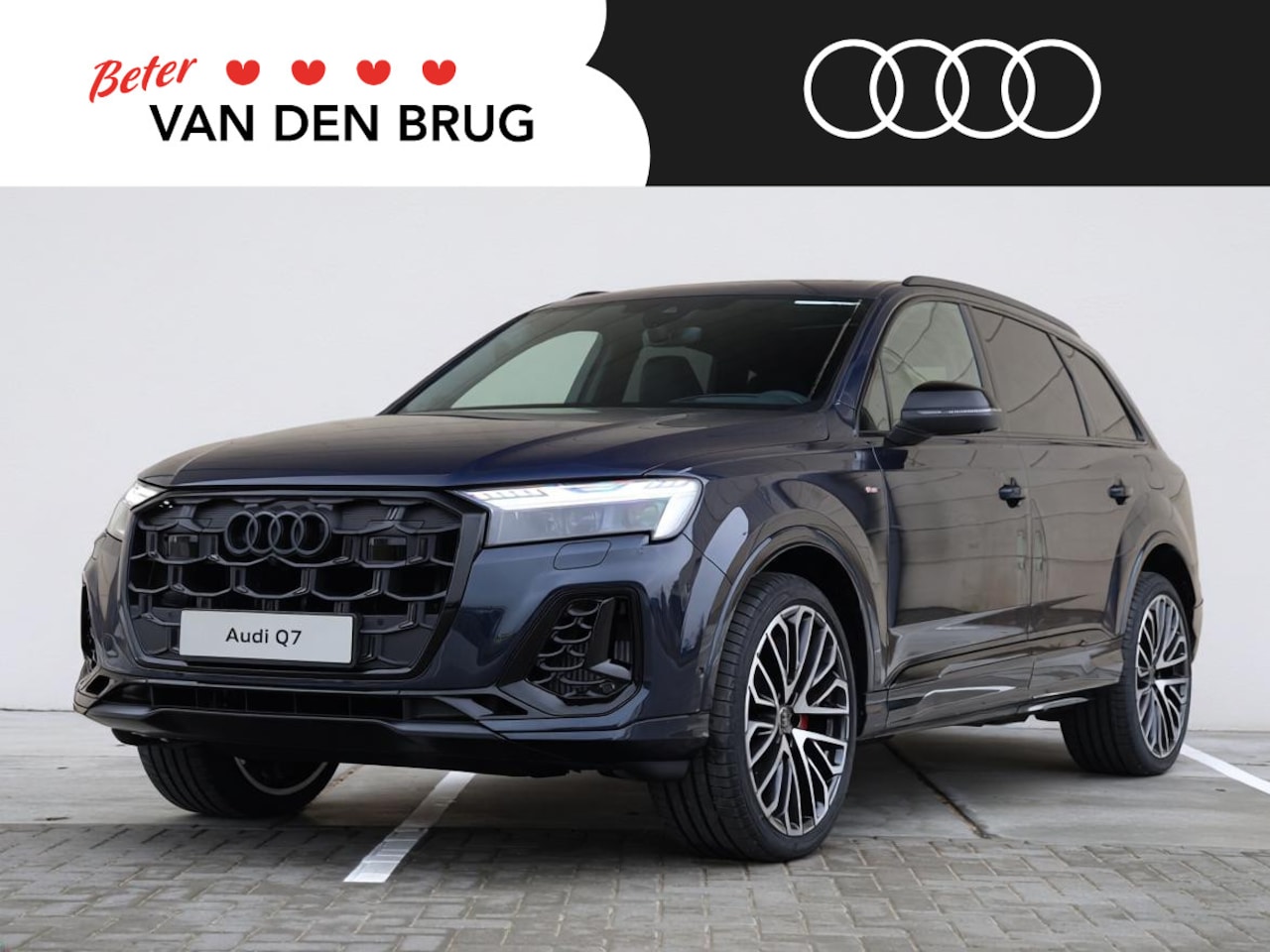 Audi Q7 - Pro Line S Competition 60 TFSI e 360 kW / 490 PK | Vierwielsturing | Pano | Head up| Optie - AutoWereld.nl