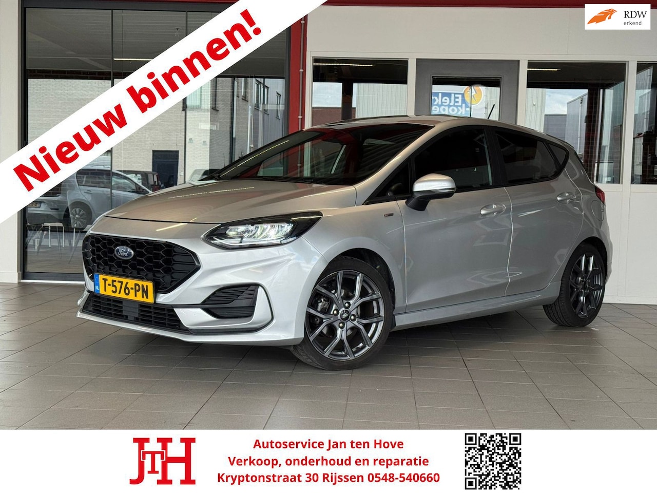 Ford Fiesta - 1.0 EcoBoost Hybrid ST-Line X*eerste eigenaar*App-Connect*Cruise Control* - AutoWereld.nl