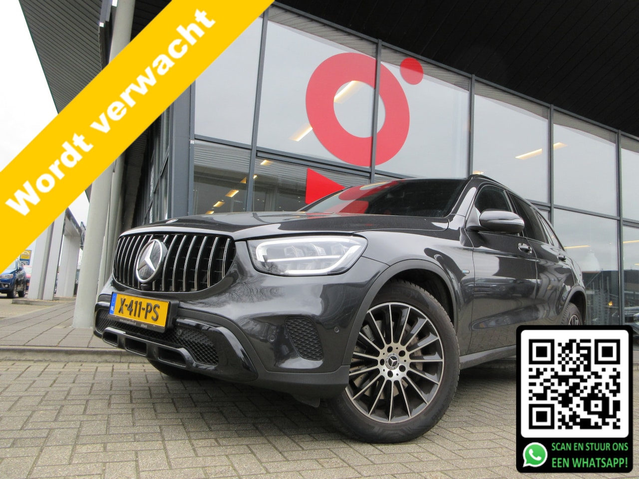 Mercedes-Benz GLC-klasse - 300e 4MATIC Business Solution AMG 320 PK | PHEV | AUTOMAAT | PANORAMADAK | LEDER | NAVIGAT - AutoWereld.nl