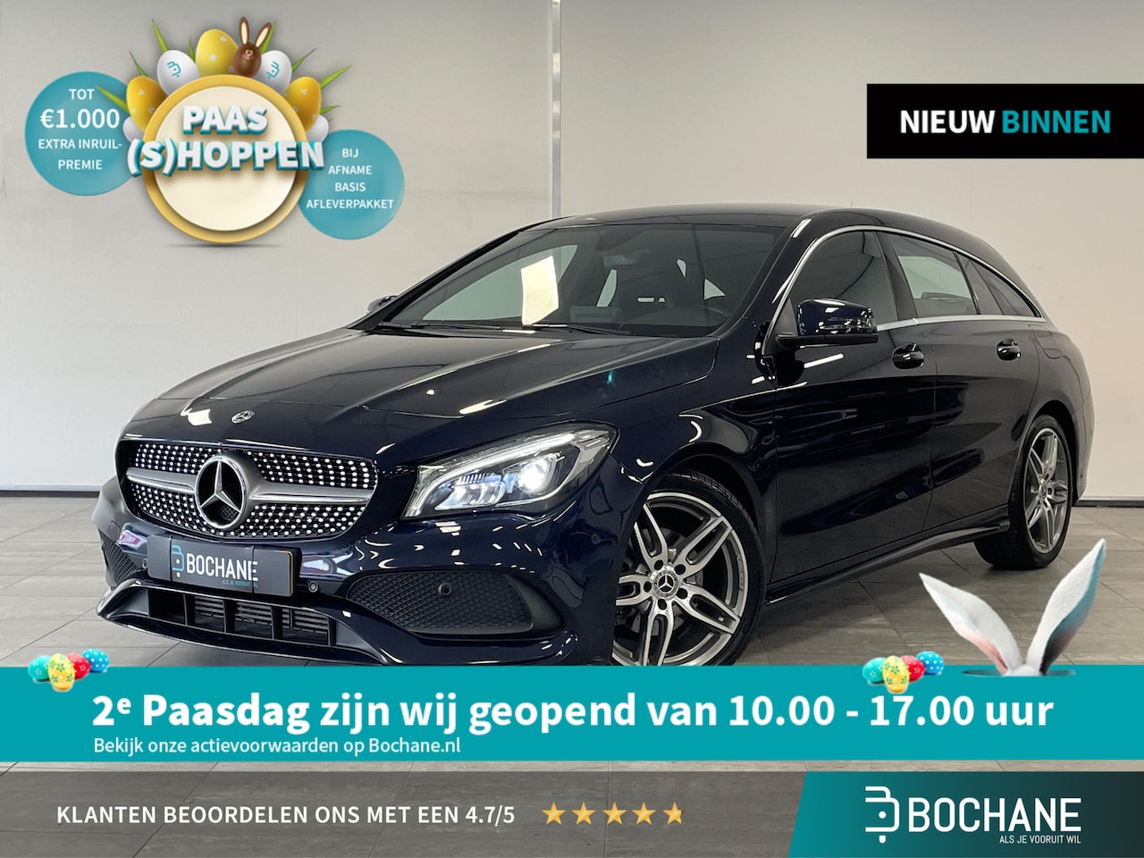 Mercedes-Benz CLA-klasse Shooting Brake - 180 AMG Line LED | Camera | Navigatie | Origineel NL - AutoWereld.nl