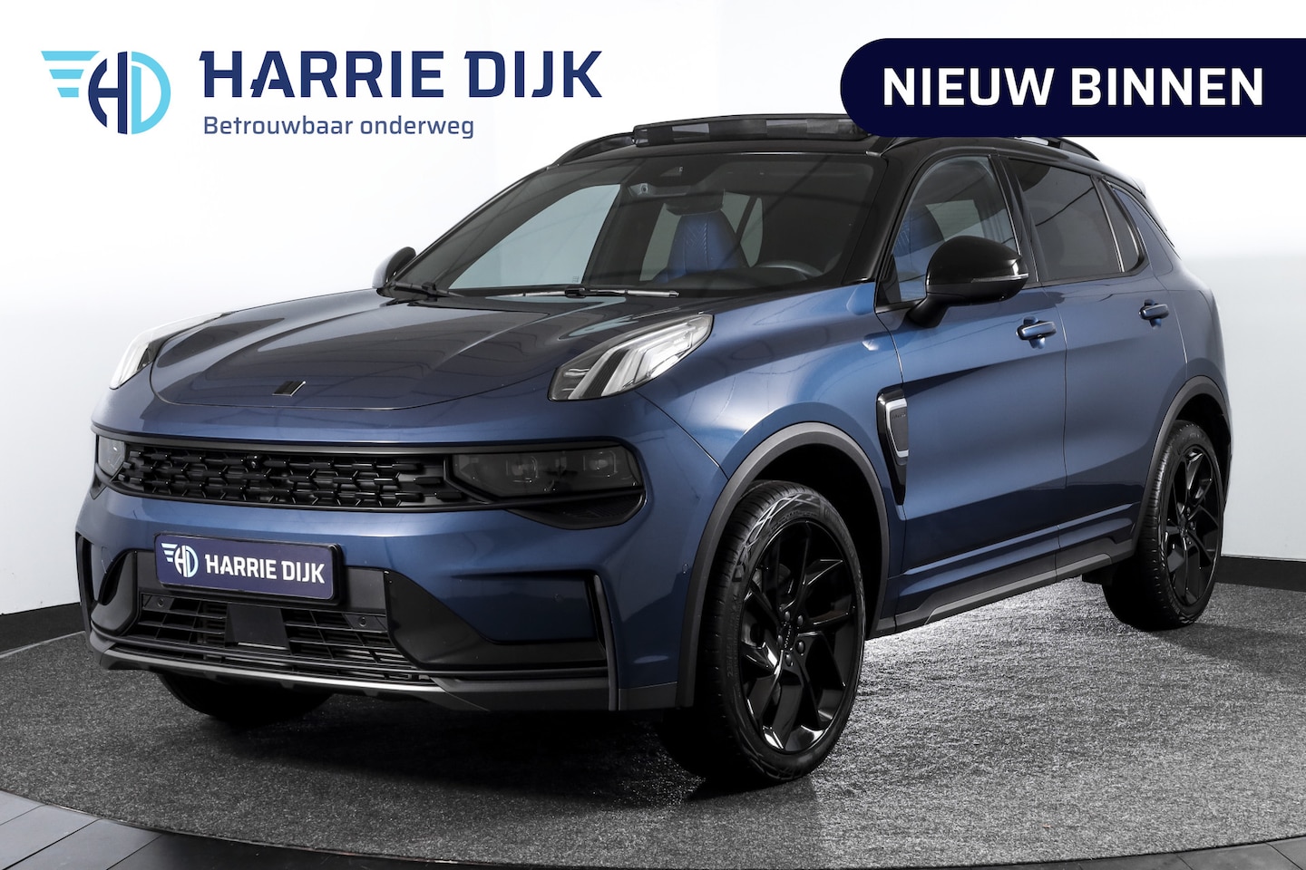 Lynk & Co 01 - 1.5 PHEV 261PK MY23 | Blackpakket | Donkere hemel | 360 Camera | 7.4 kWh boordlader | S/K- - AutoWereld.nl