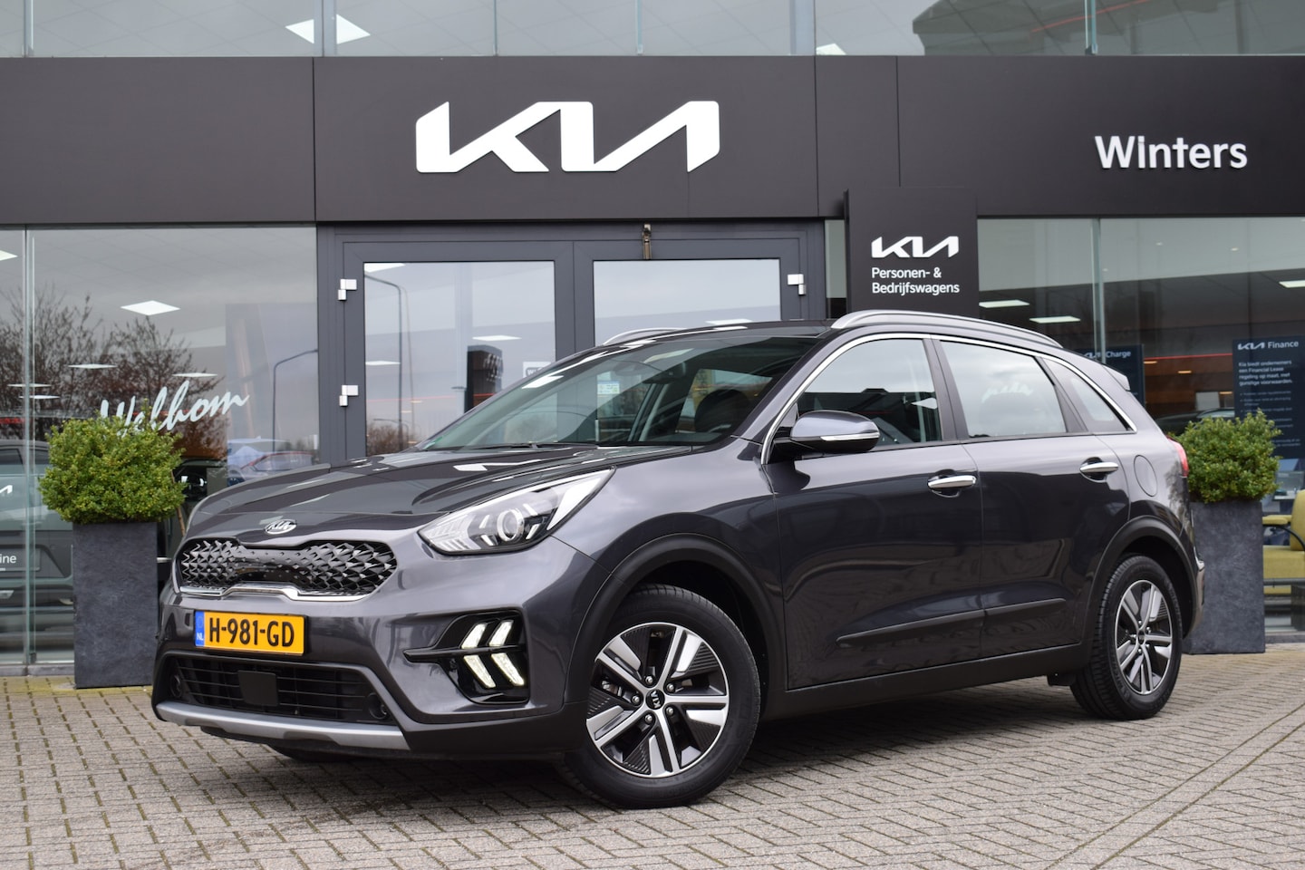 Kia Niro - 1.6 GDi Hybrid DynamicLine | Trekhaak | Navigatie | Camera | Adaptieve Cruise Control | To - AutoWereld.nl