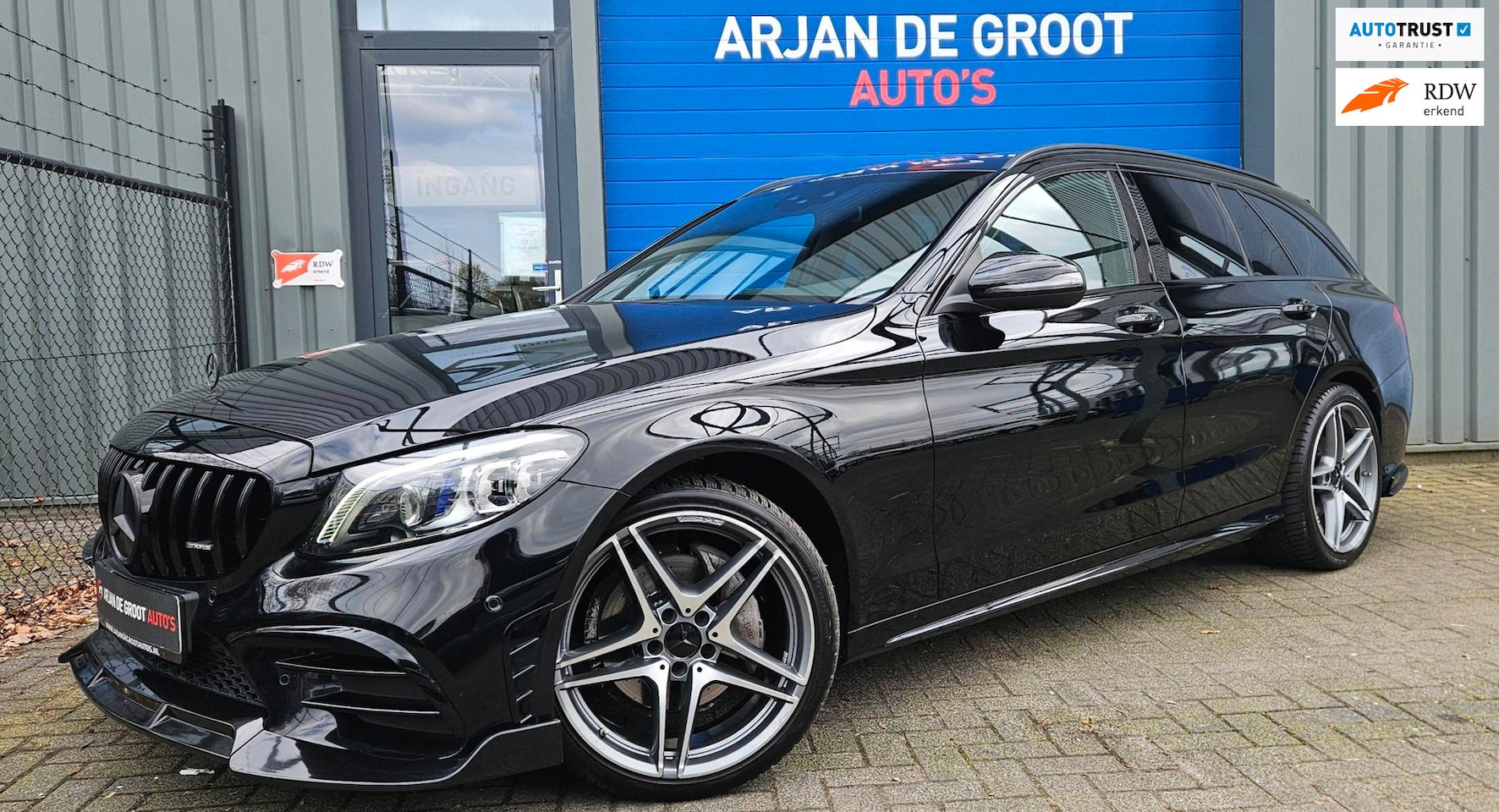 Mercedes-Benz C-klasse Estate - 180 AMG Line Navi Cruise Carplay® Camera LED - AutoWereld.nl