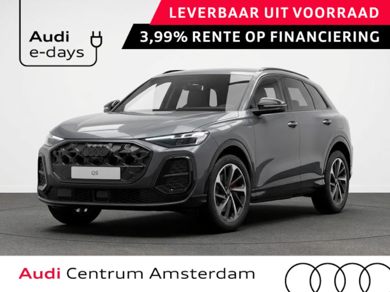 Audi Q5 - S edition Competition e-hybrid 367 pk | B&O sound system | Glazen panoramadak | MMI Bijrij - AutoWereld.nl