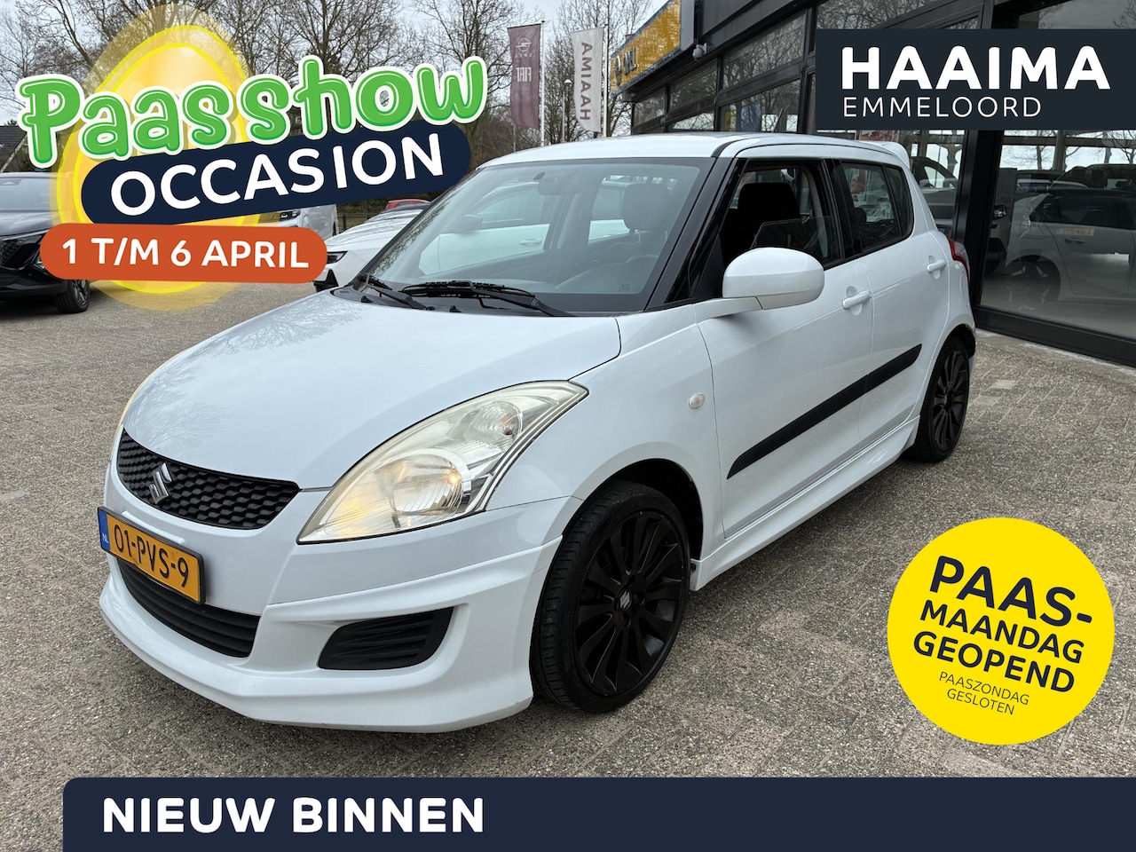 Suzuki Swift - 1.2 Comfort EASSS GT Sport Pakket | Airconditioning | Verwarmbare voorstoelen | Parrot | E - AutoWereld.nl