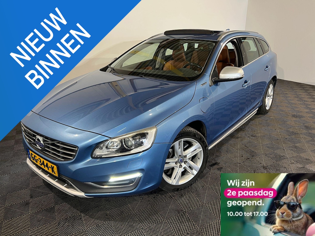 Volvo V60 - 2.4 D6 Twin Engine Summum 2.4 D6 Twin Engine Summum - AutoWereld.nl