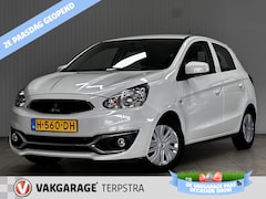 Mitsubishi Space Star - 1.0 Cool+/ Parelmoer wit/ Airco/ C.V. Afstand/ Elek. pakket/ Isofix/ Radio-CD AUX/ Getint