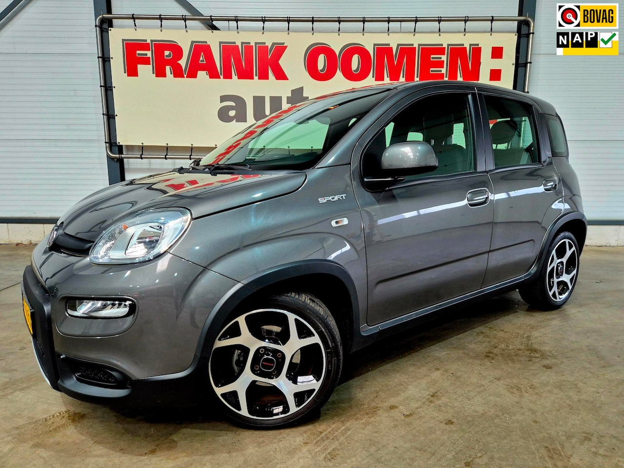 Fiat Panda - 1.0 Hybrid 70PK Sport + NAP|DAB+|Elek. Pakket|Bluetooth|16"LMV - AutoWereld.nl