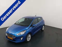 Ford Fiesta - EcoBoost Titanium | AUTOMAAT | Trekhaak | Winter Pack | Camera | Adapt. Cruise | LED | 1e