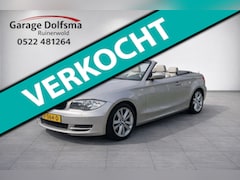 BMW 1-serie Cabrio - 118i-Leer-Stoelverw-PDC-Clima