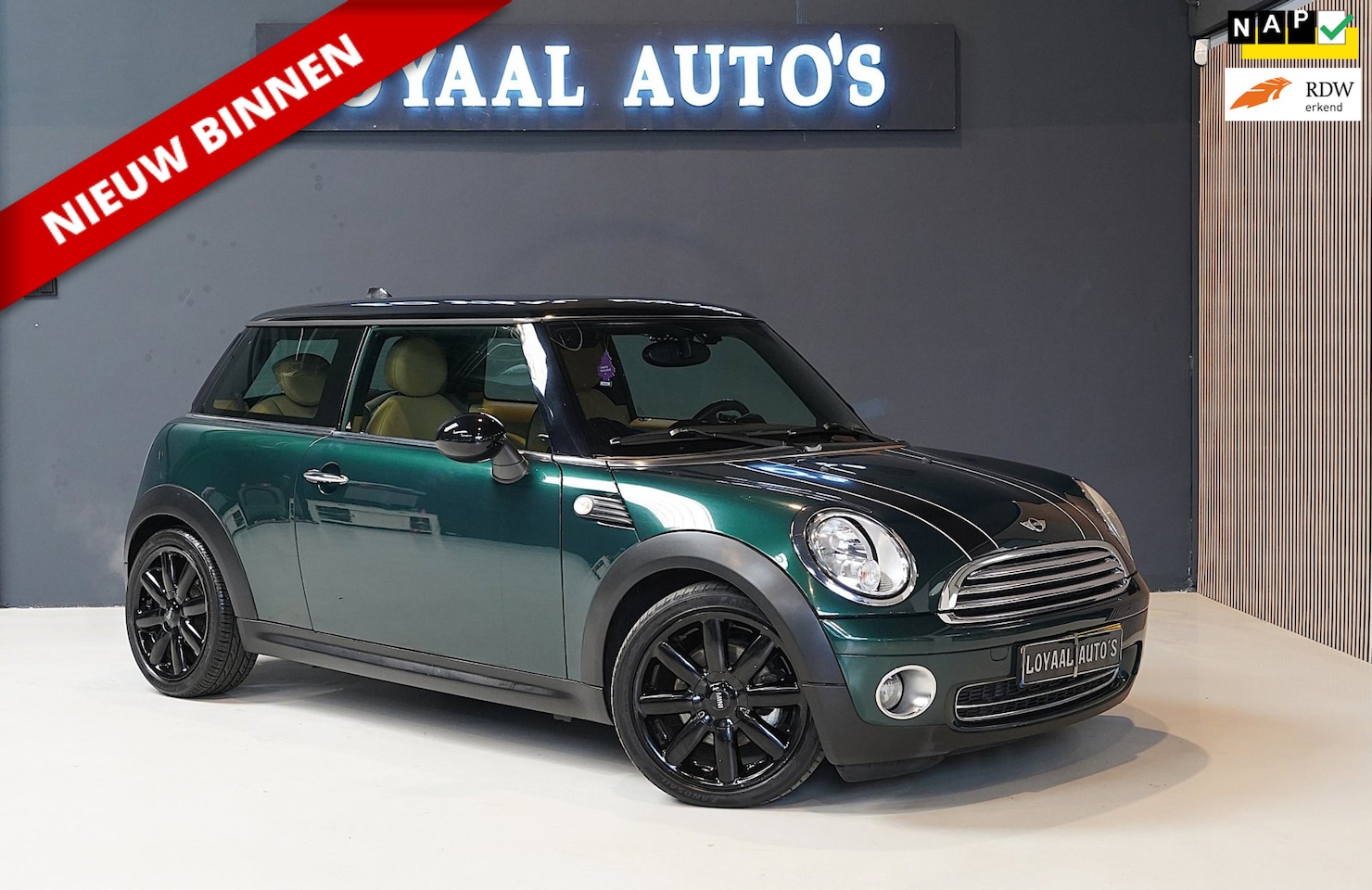 MINI Cooper - Mini 1.6 Chili | AIRCO | CRUISE | STOELVERW. | LEDER | ELEK.RAMEN | NAP | APK. - AutoWereld.nl