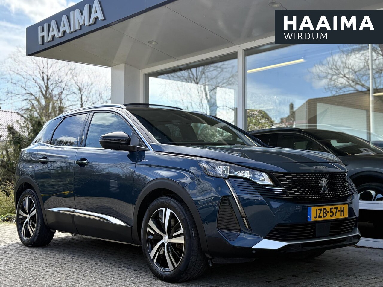 Peugeot 3008 - 1.6 HYbrid4 300 GT | Schuif-/kanteldak | Elektr. achterklep | Stoelverwarming | Full LED | - AutoWereld.nl