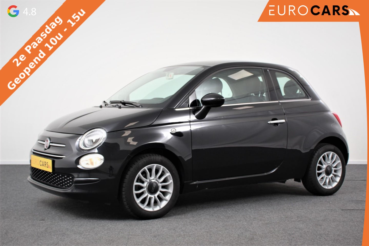 Fiat 500 - 1.2 Lounge | Lederen Bekleding | Navigatie | Panoramadak | Climate Control | Cruise contro - AutoWereld.nl