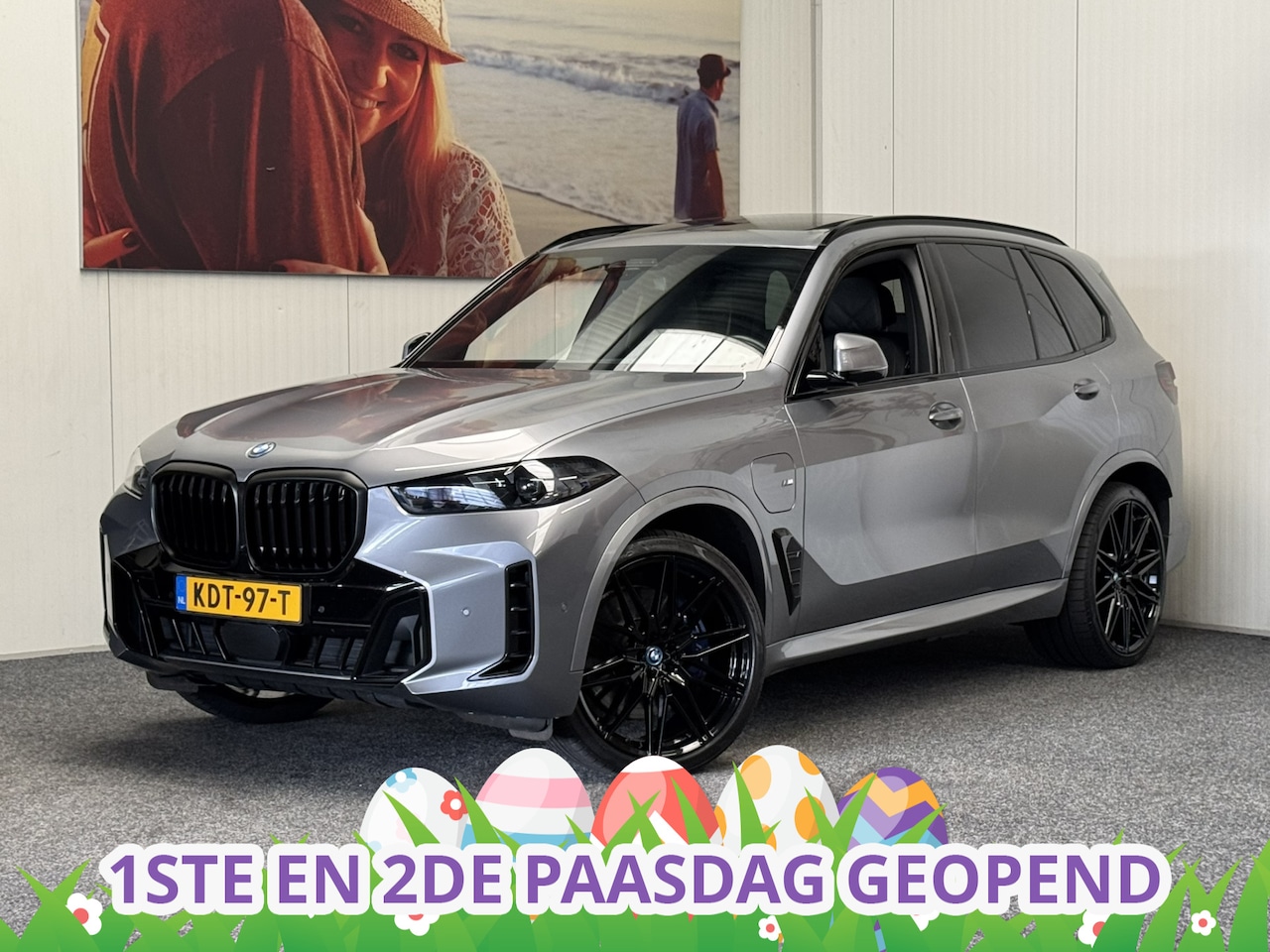 BMW X5 - xDRIVE50e M SPORTPAKKET LUCHTVERING HAED-UP DISPLAY NAVIGATIE LEDER ADAPTIVE CRUISE CONTRO - AutoWereld.nl