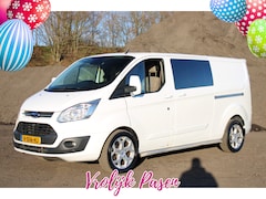 Ford Transit Custom - 310 2.0 TDCI L2H1 Limited DC |Leder|Stoelverwarming| *Pasen Geopend