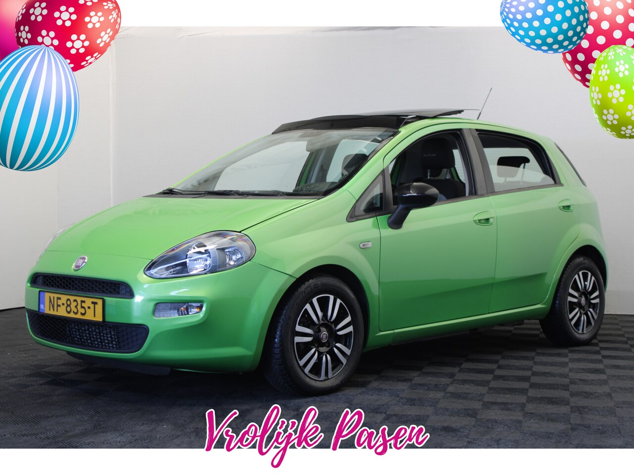 Fiat Punto Evo - 0.9 TwinAir Lounge |Pano| *Pasen Geopend!* - AutoWereld.nl