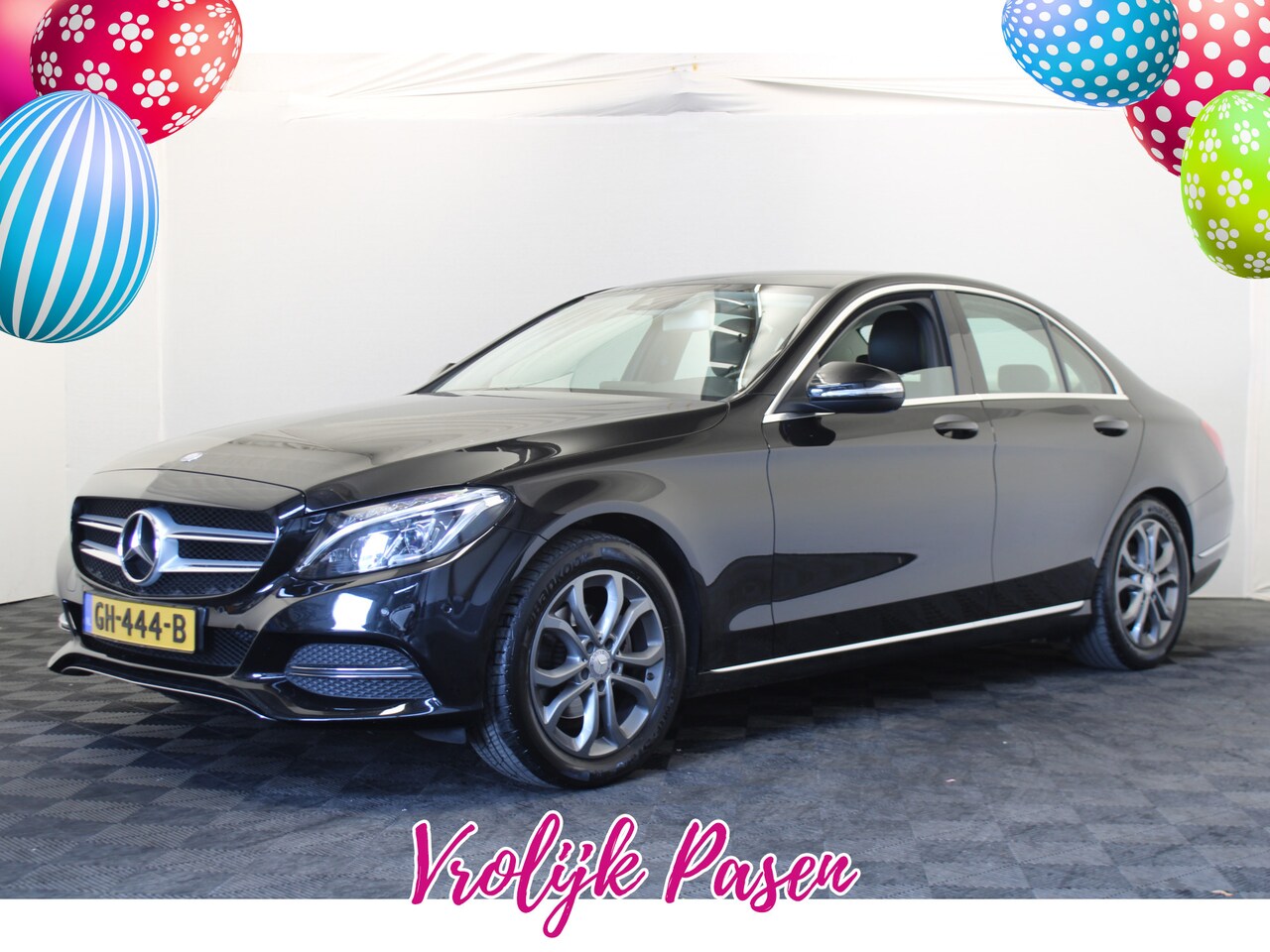 Mercedes-Benz C-klasse - 180 Prestige |Navi|Stoelverwarming| *Pasen Geopend!* - AutoWereld.nl