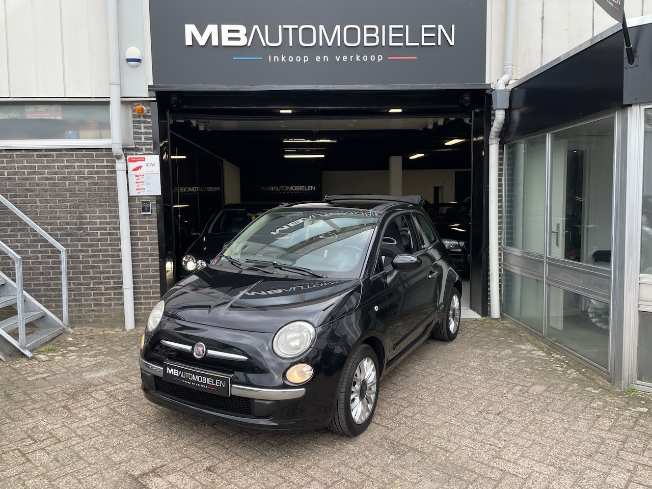 Fiat 500 C - 0.9 TwinAir Lounge/Automaat/Cabrio/Nap/APK/Airco!! - AutoWereld.nl