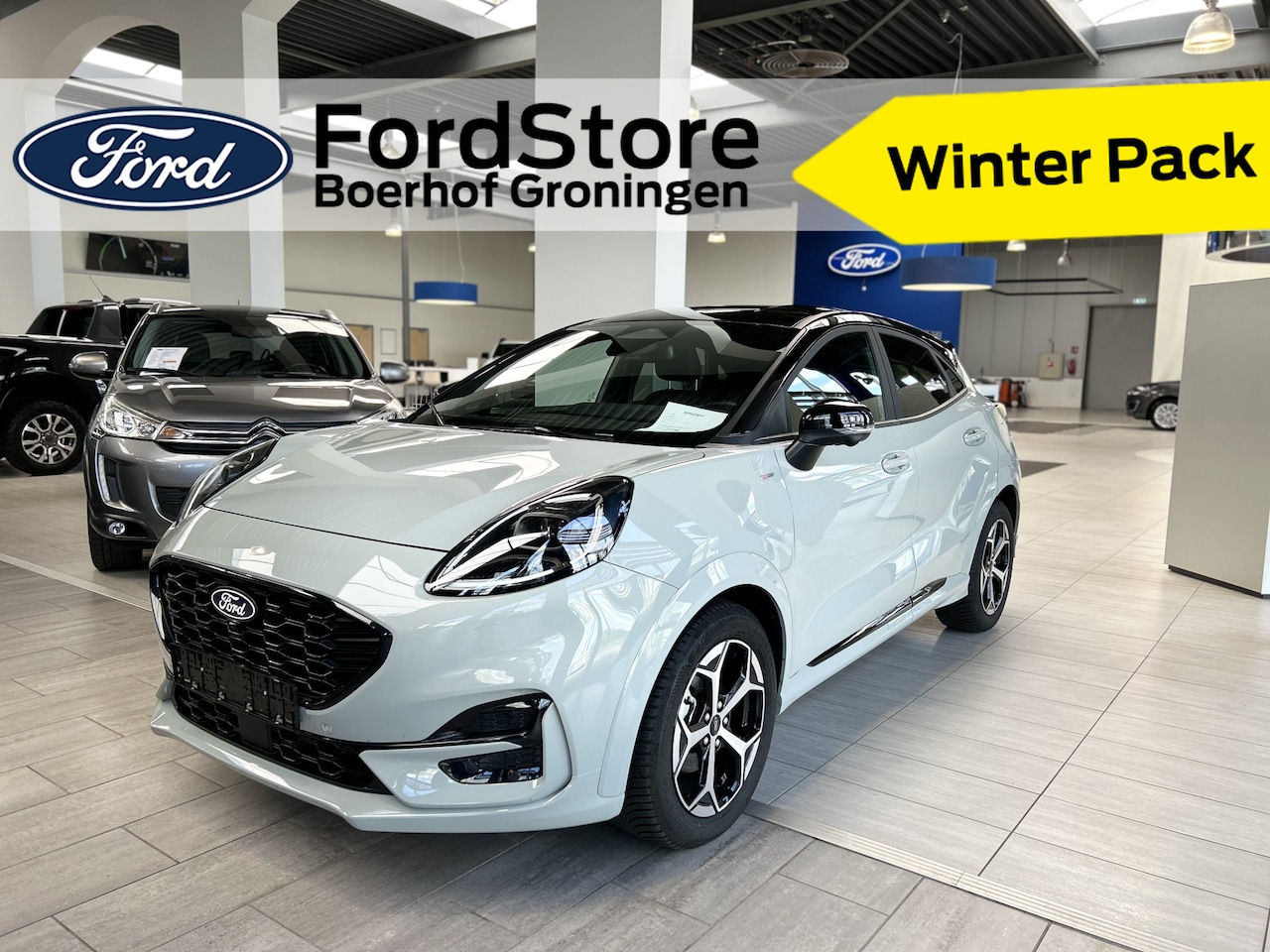 Ford Puma - EcoBoost Hybrid 125 pk ST-Line X | Winter Pack | Adapt. cruise | 360° Camera | B&O | All-s - AutoWereld.nl
