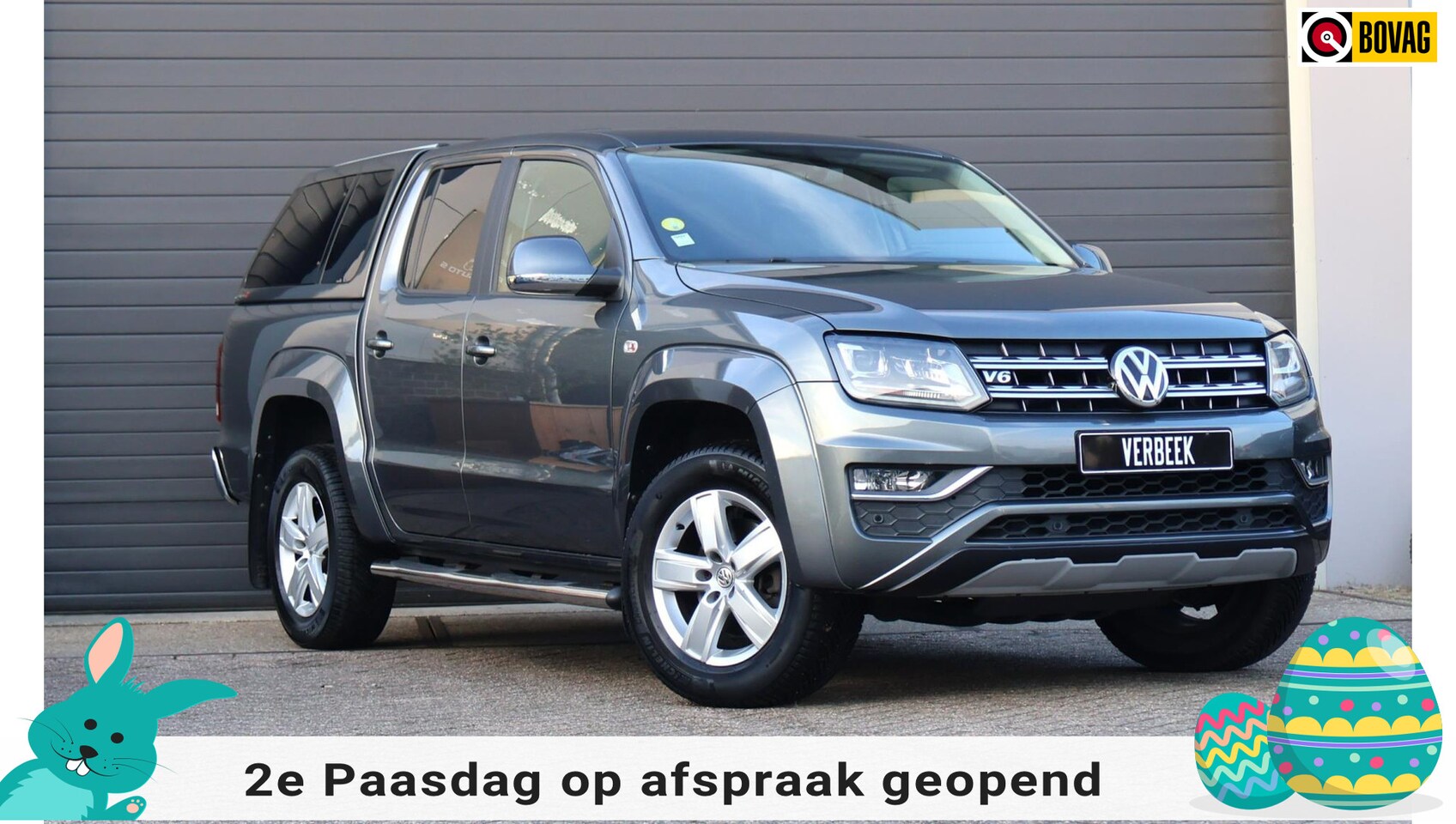Volkswagen Amarok - 3.0 TDI Plus Highline/4X4/Luxe/Camera/PDC/Navi/Xenon - AutoWereld.nl