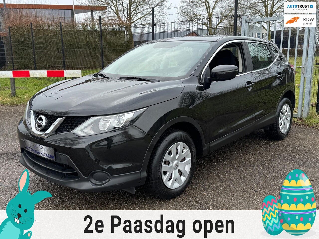 Nissan Qashqai - 1.2 Visia LED Clima Cruise Weinig KM - AutoWereld.nl