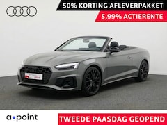 Audi A5 Cabriolet - 35 TFSI S edition 150pk | Airscarf | Stoelverwarming | Virtual cockpit | Black optic |