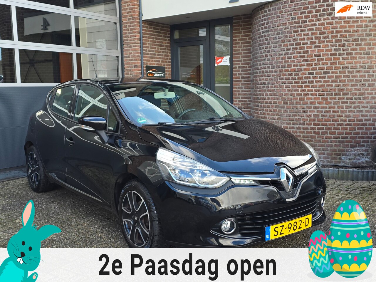 Renault Clio - 1.2 Night & Day Airco |Led |Apk | Zwart - AutoWereld.nl