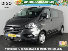 Ford Transit Custom - ROLSTOELVERVOER 320 2.0 TDCI L2H1 Limited DC | Marge auto | Stoelverwarming | Trekhaak